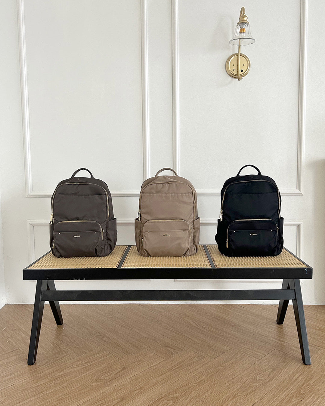 Nico Nylon Backpack - Black
