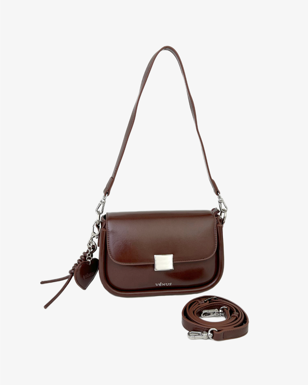 Harlow Crossbody Bag - Brown