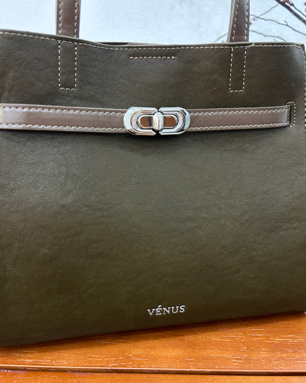Kayden Satchel Bag - Olive