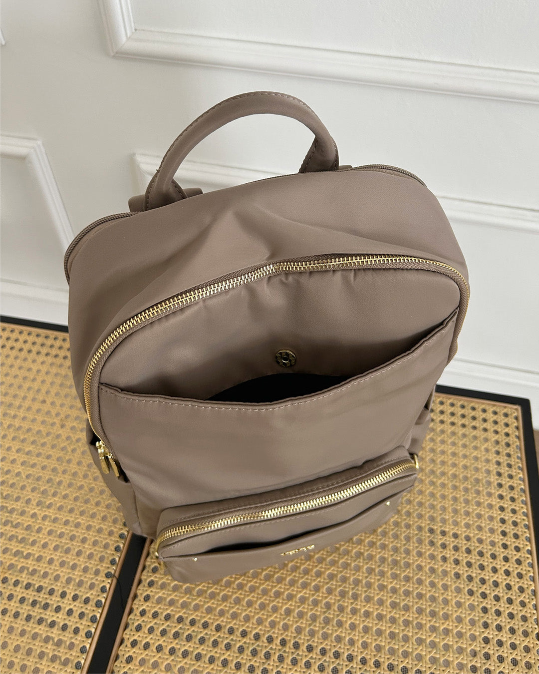 Nico Nylon Backpack - Black