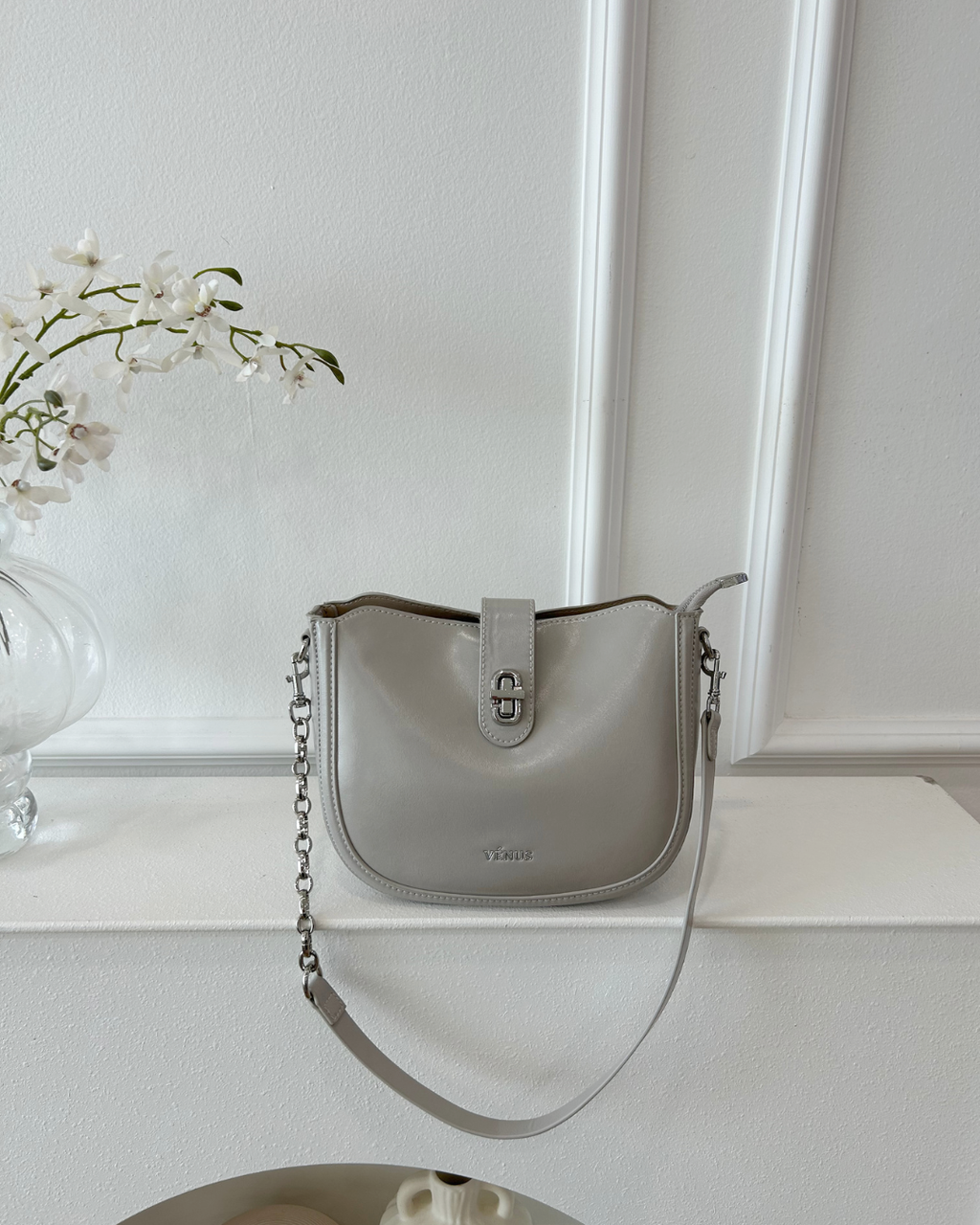 Estelle Shoulder Bag - Gray