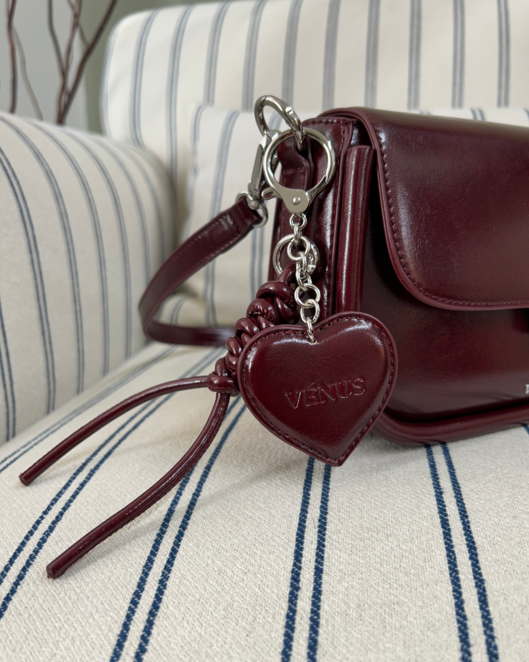 Harlow Crossbody Bag - Burgundy