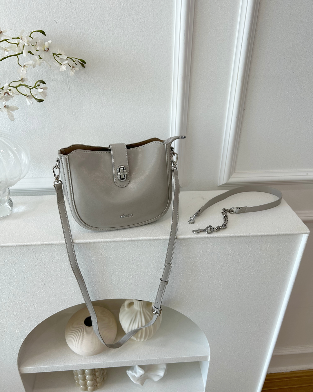 Estelle Shoulder Bag - Gray