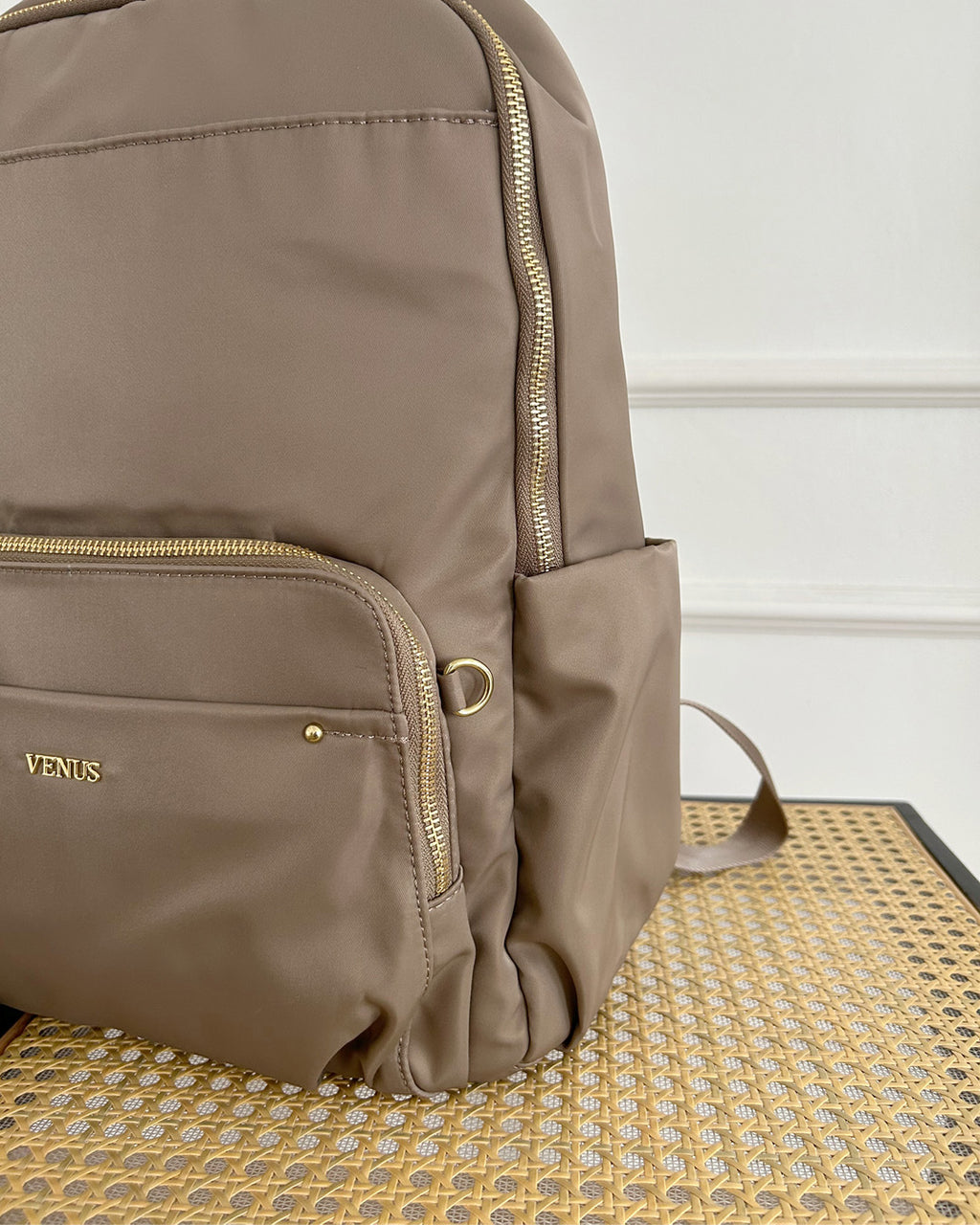 Nico Nylon Backpack - Black
