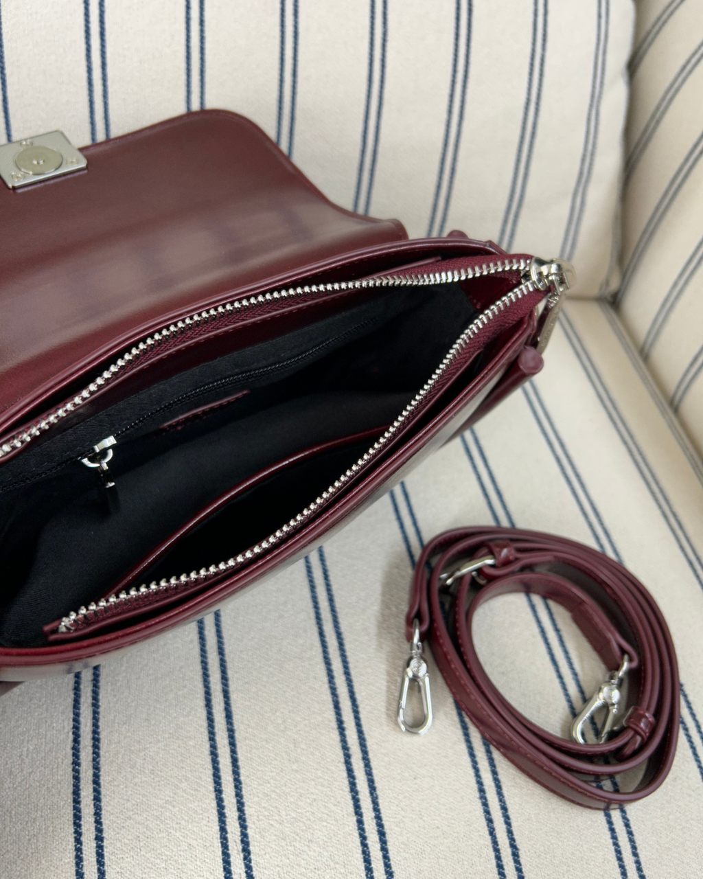 Harlow Crossbody Bag - Burgundy