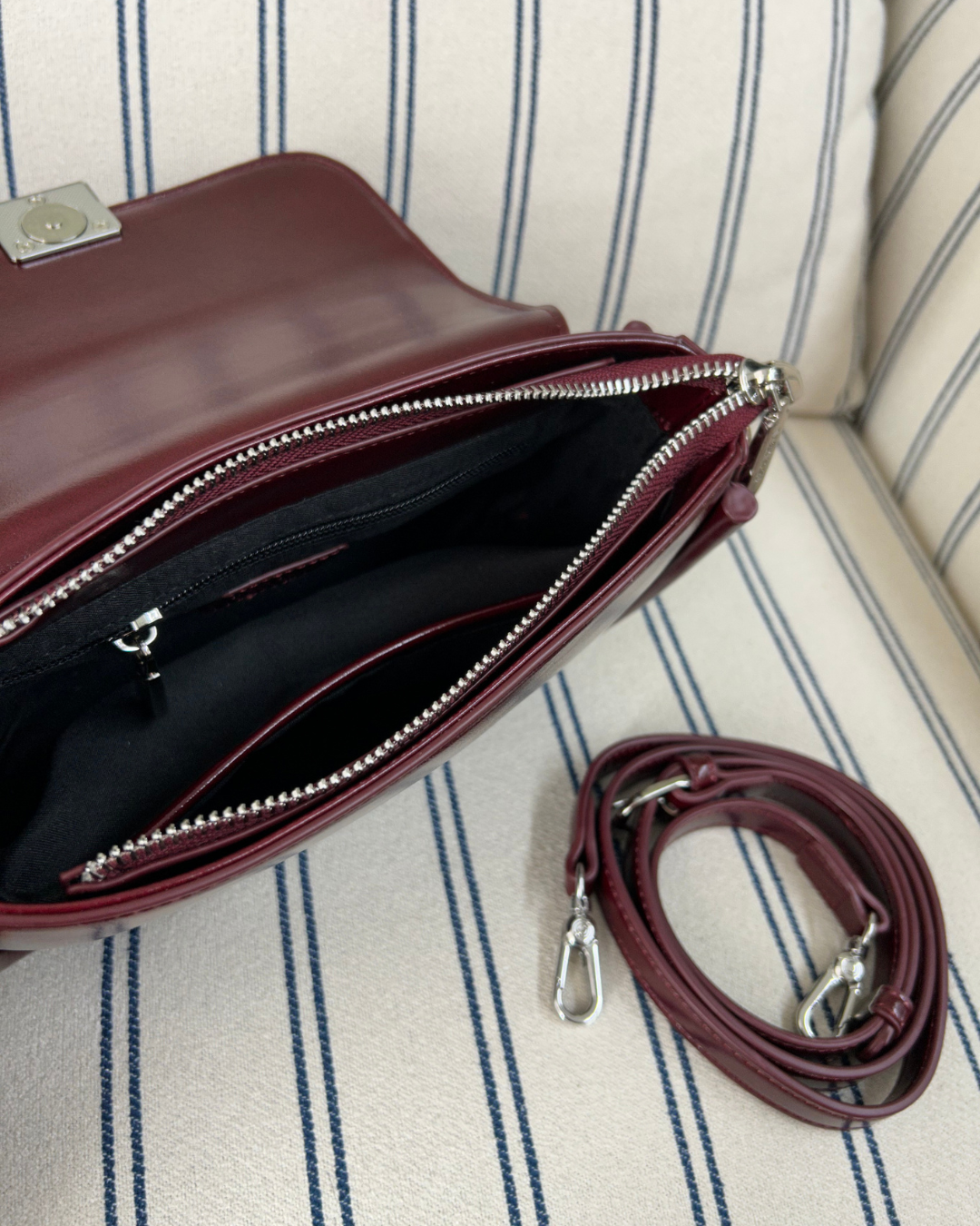 Harlow Crossbody Bag - Burgundy