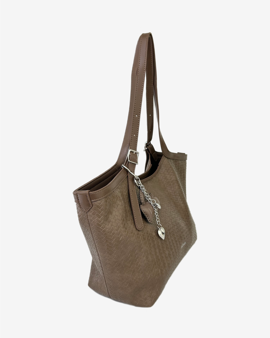Emery Woven Tote Bag - Taupe