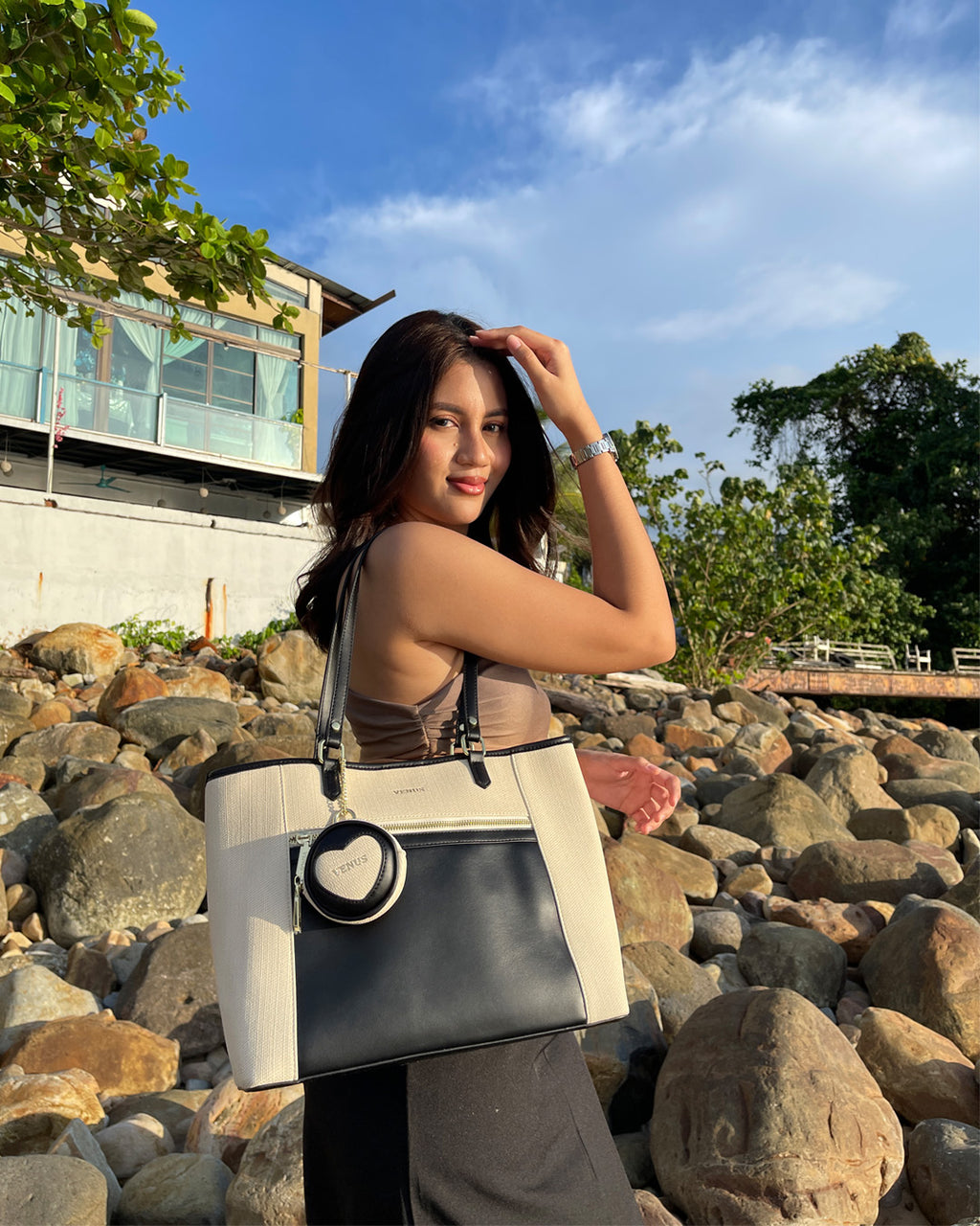 Hayden Tote Bag - Black