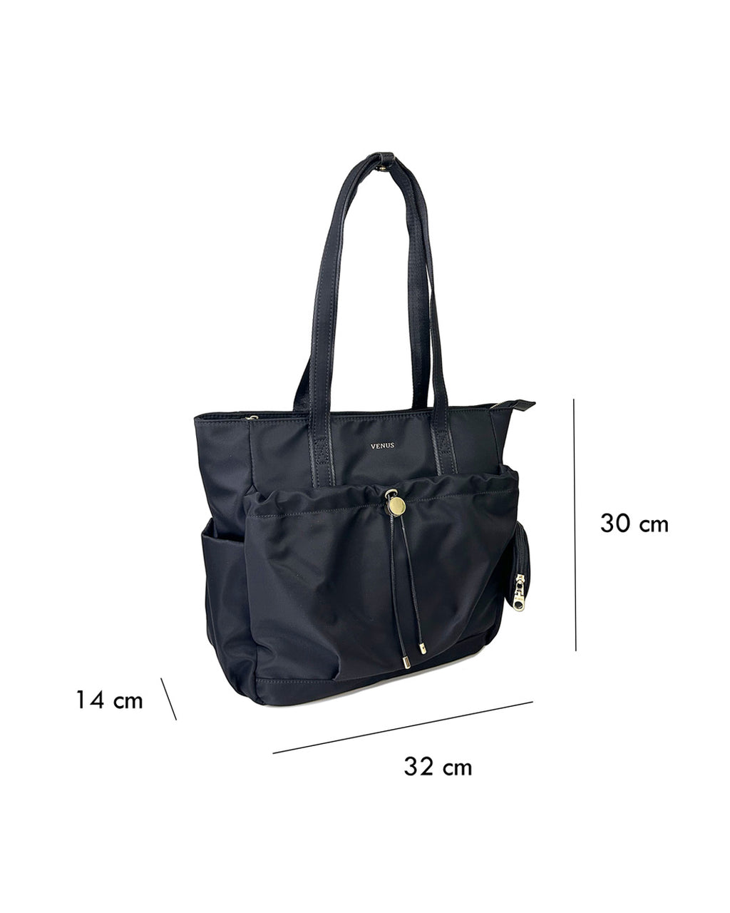 Luna Nylon Series (Tote) - Beige