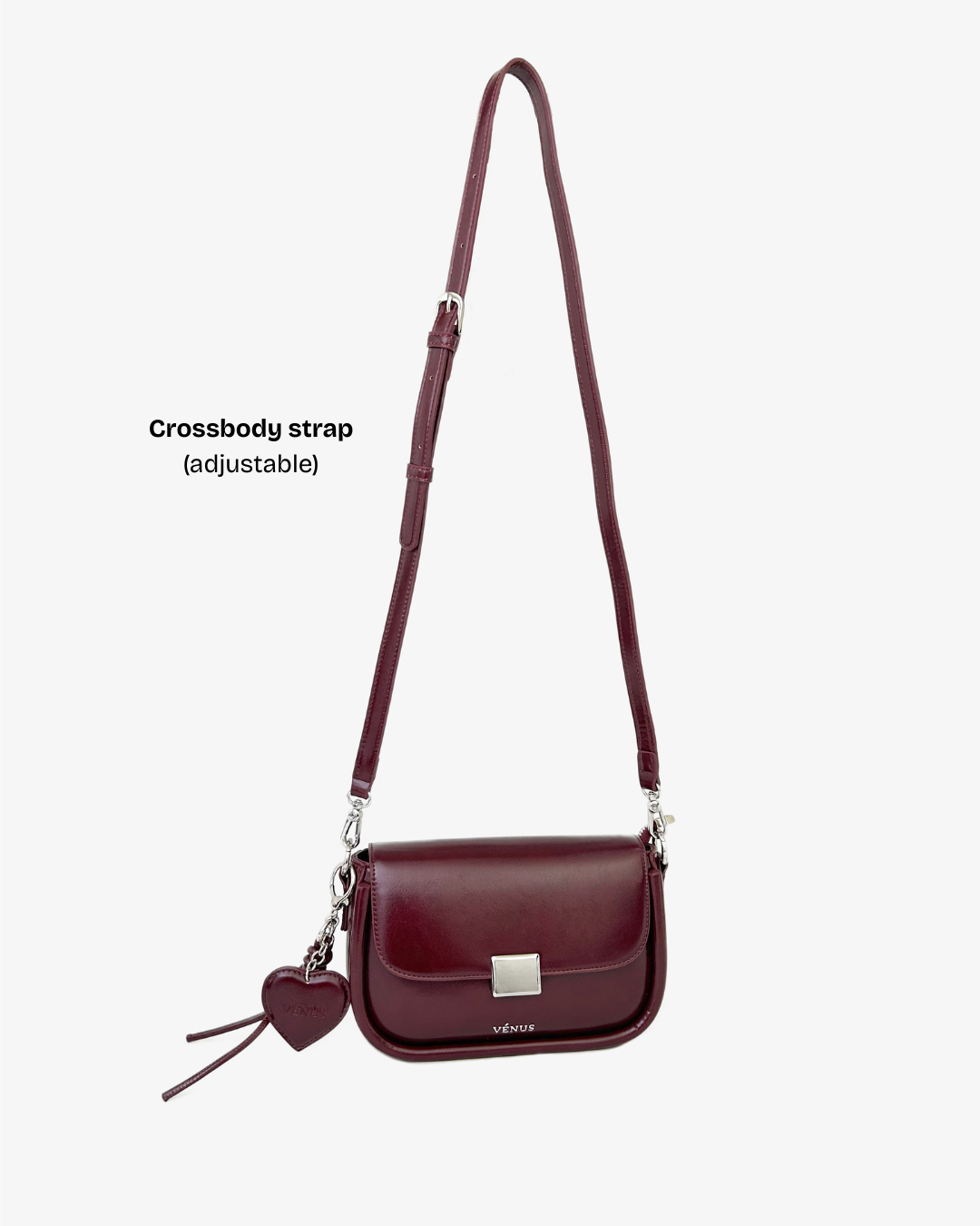 Harlow Crossbody Bag - Silver