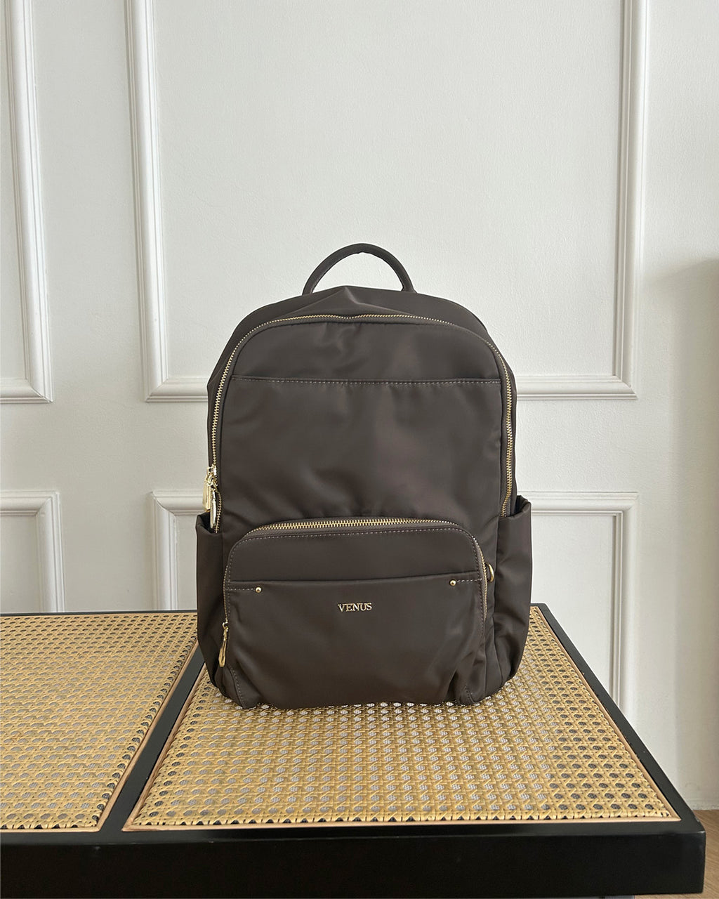 Nico Nylon Backpack - Black