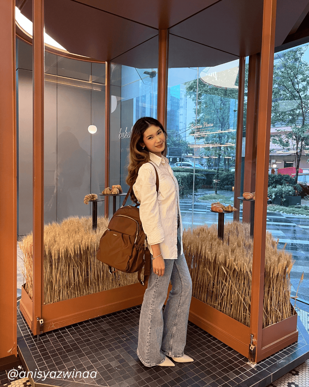 Luna Nylon Series (Backpack) - Blush Pink