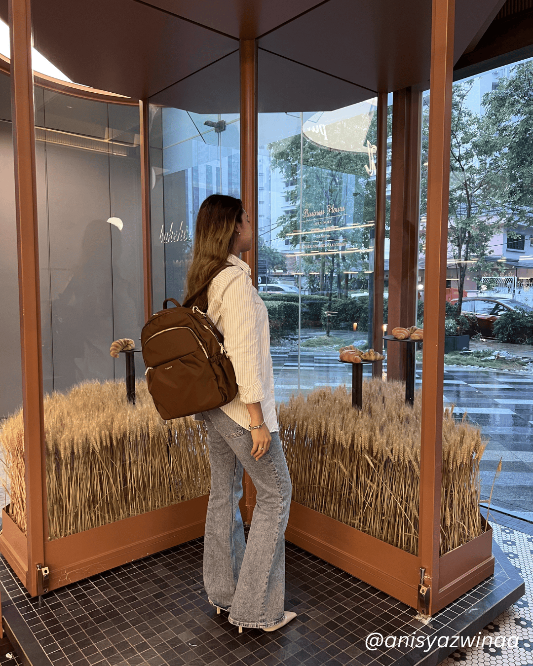 Luna Nylon Series (Backpack) - Blush Pink