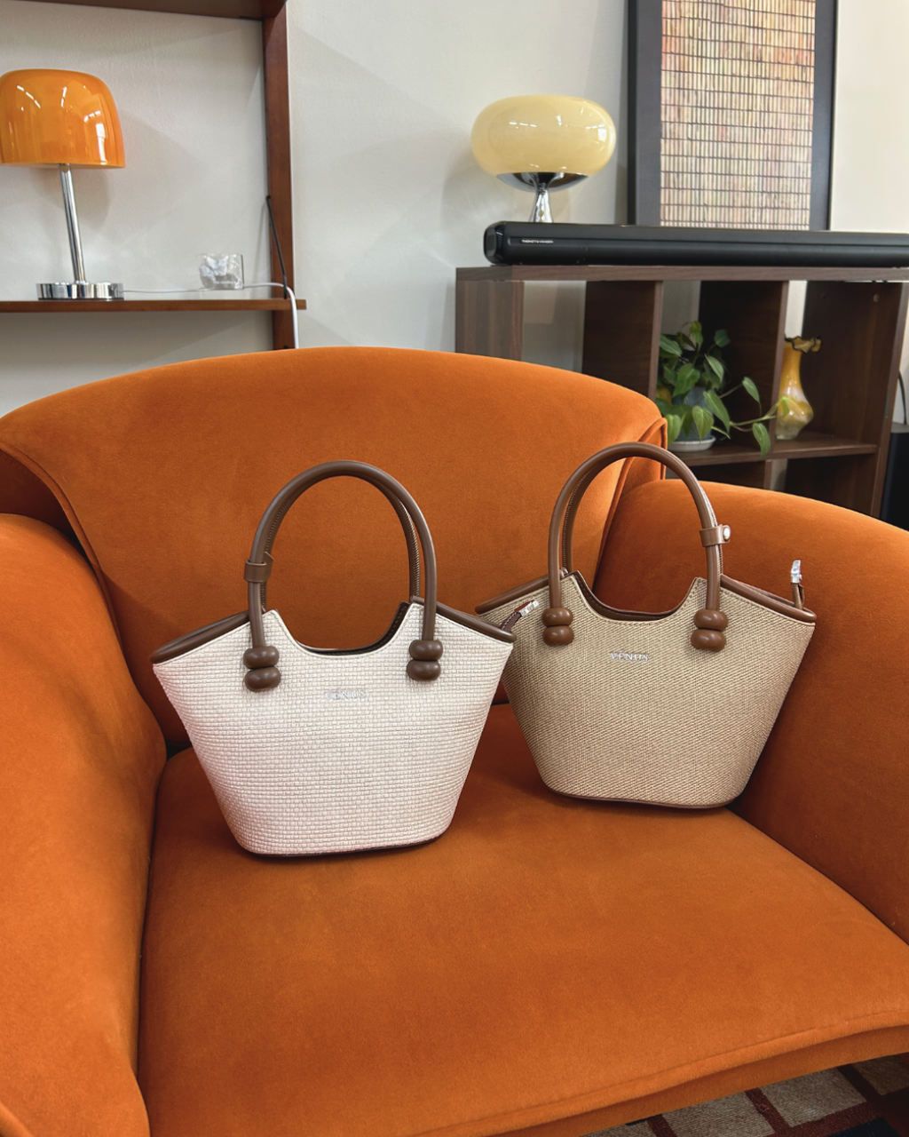 Celia Tote Bag - Beige