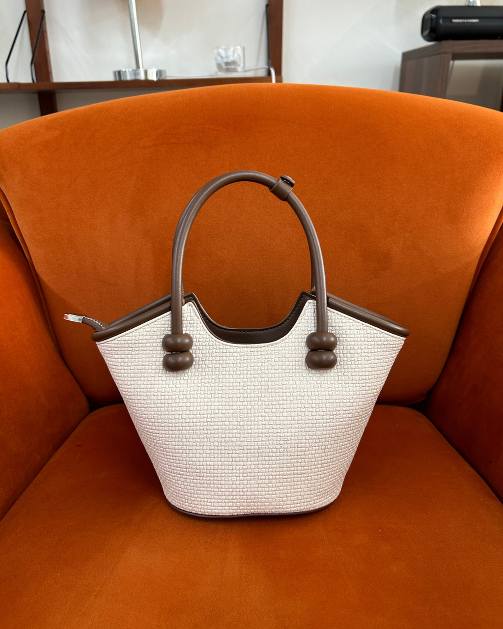 Celia Tote Bag - Beige