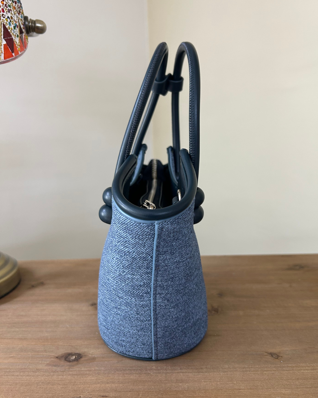 Celia Tote Bag - Denim Blue