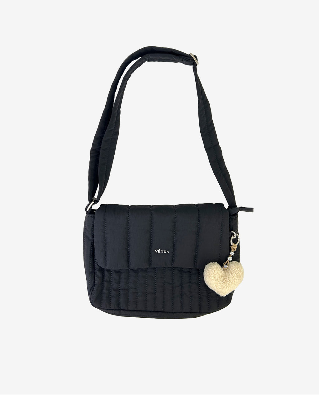 V'Puff Sling Bag - Black