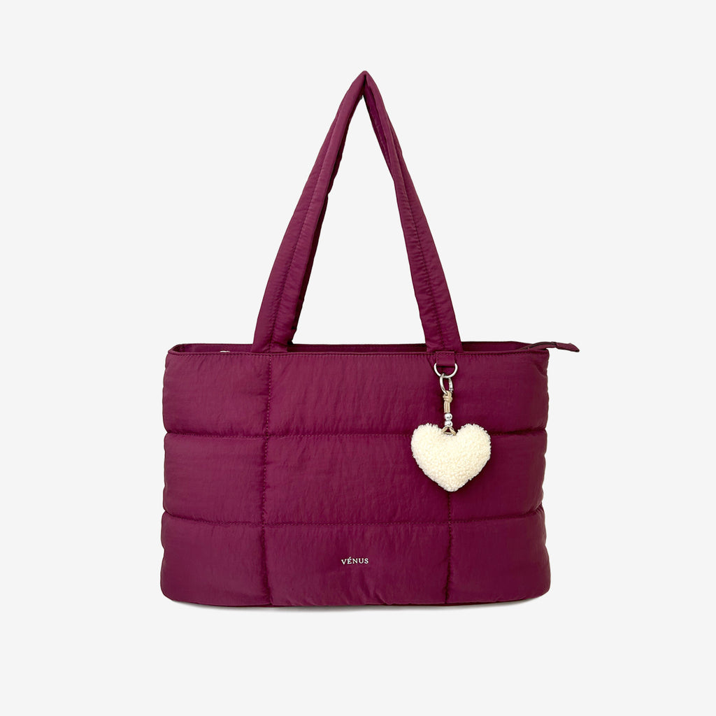 V'Puff Tote Bag - Sand