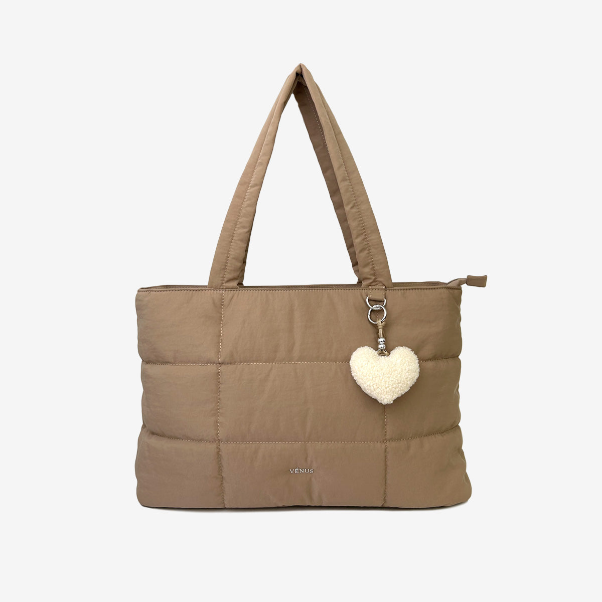 V'Puff Tote Bag - Burgundy