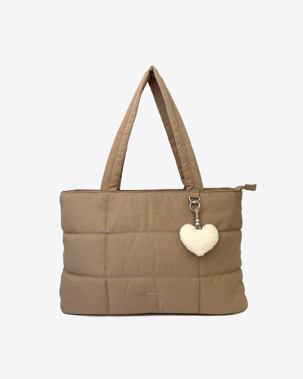 V'Puff Tote Bag - Sand