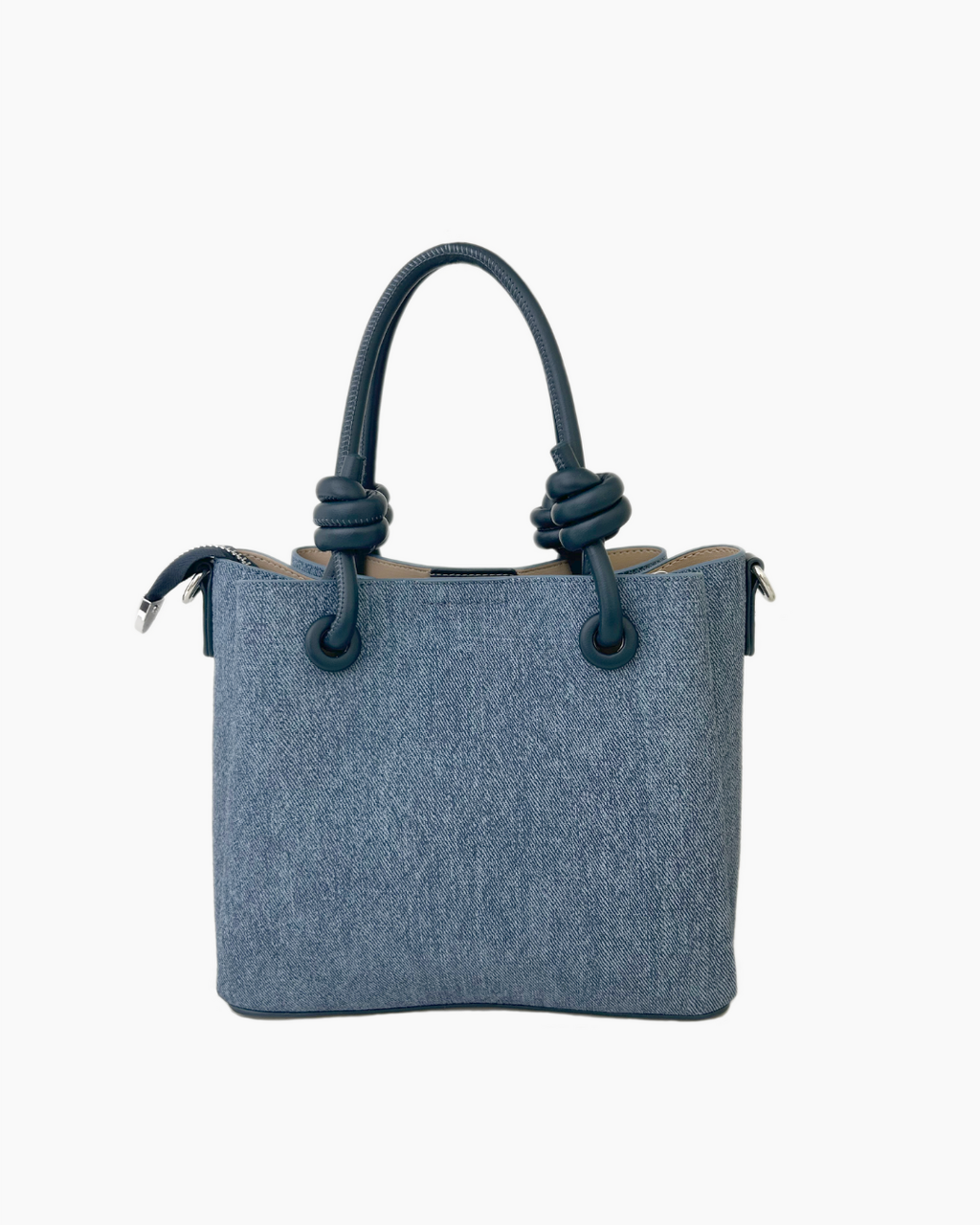 Halle Top Handle - Denim Blue