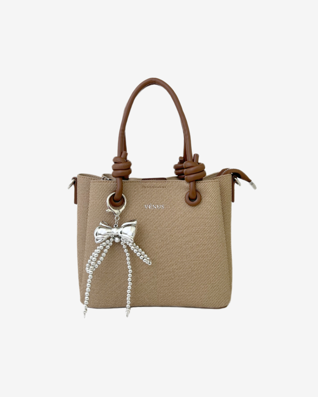 Halle Top Handle - Beige