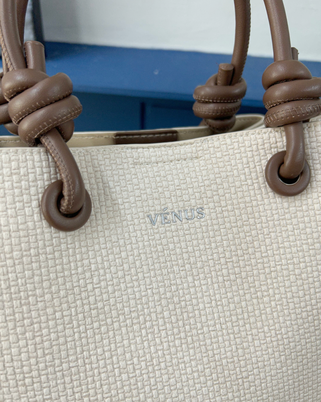 Halle Top Handle - Beige