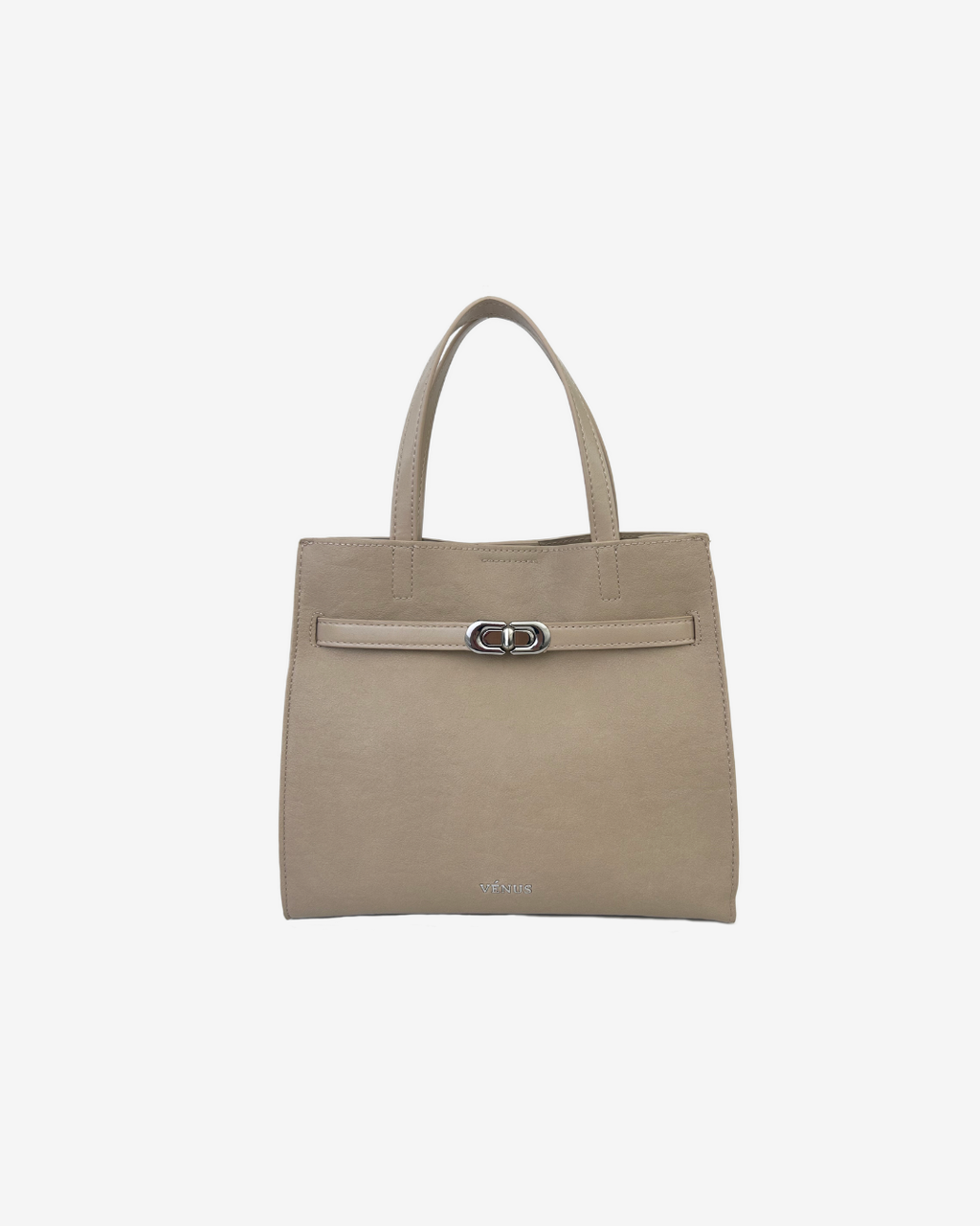 Kayden Satchel Bag - Beige