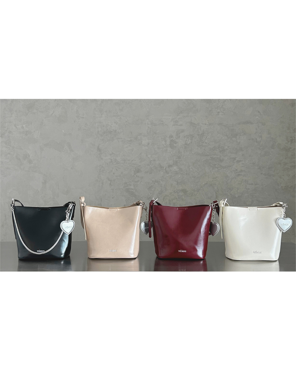Lainey Bucket Bag - White