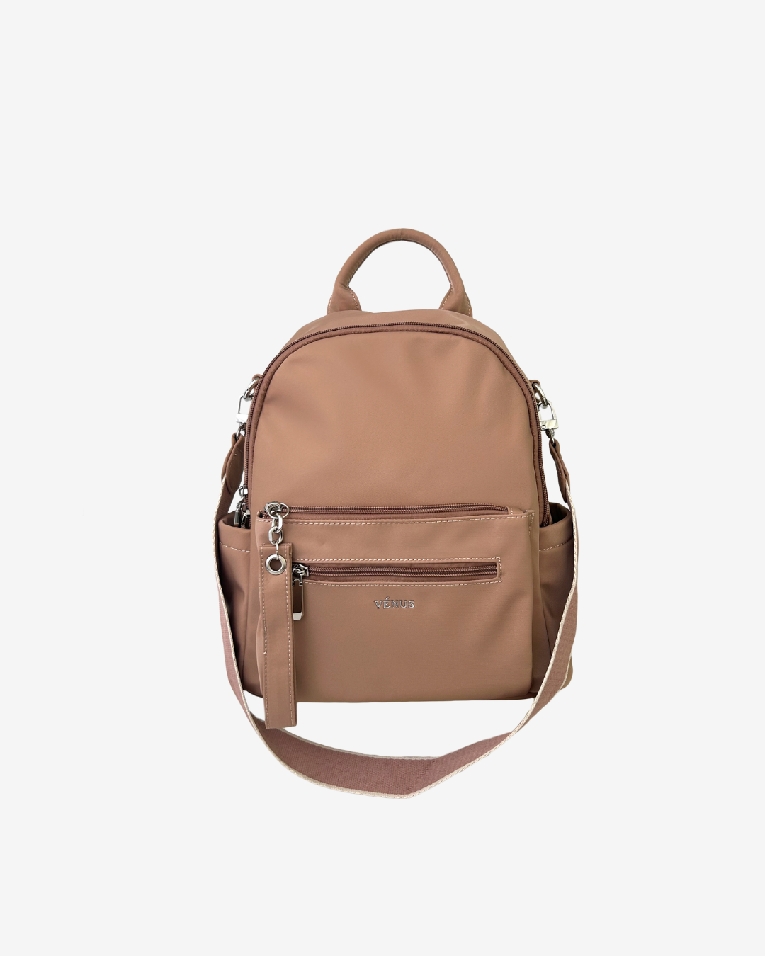 Lola Nylon Backpack - Stone