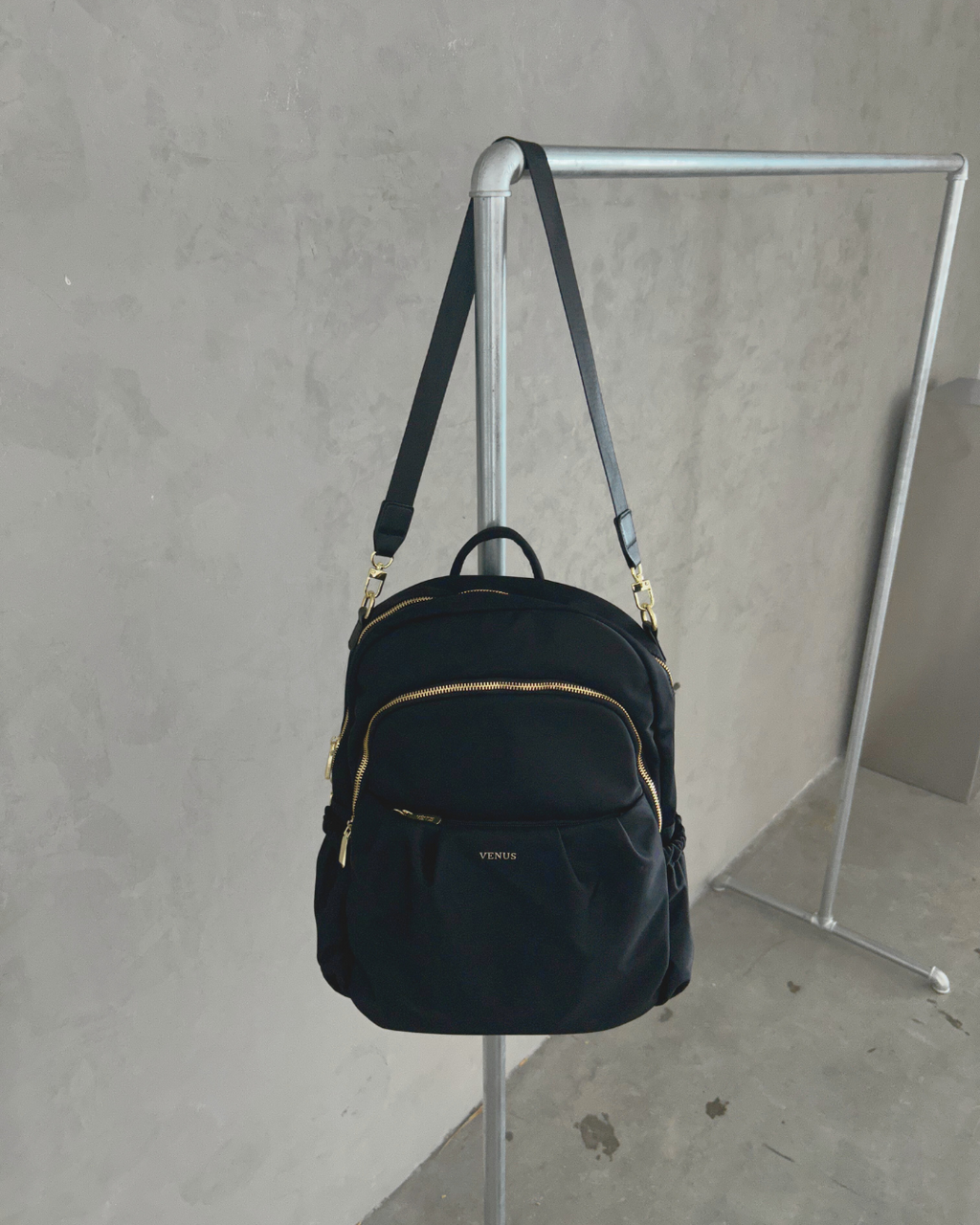 Luna Nylon Series (Backpack) - Blush Pink