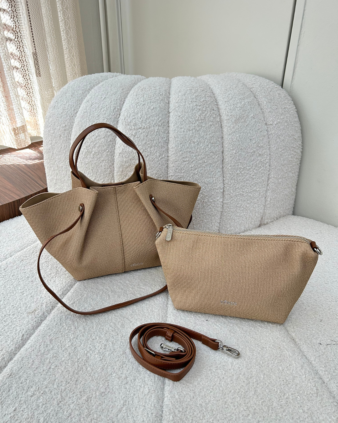 Marley Tote Bag - Brown