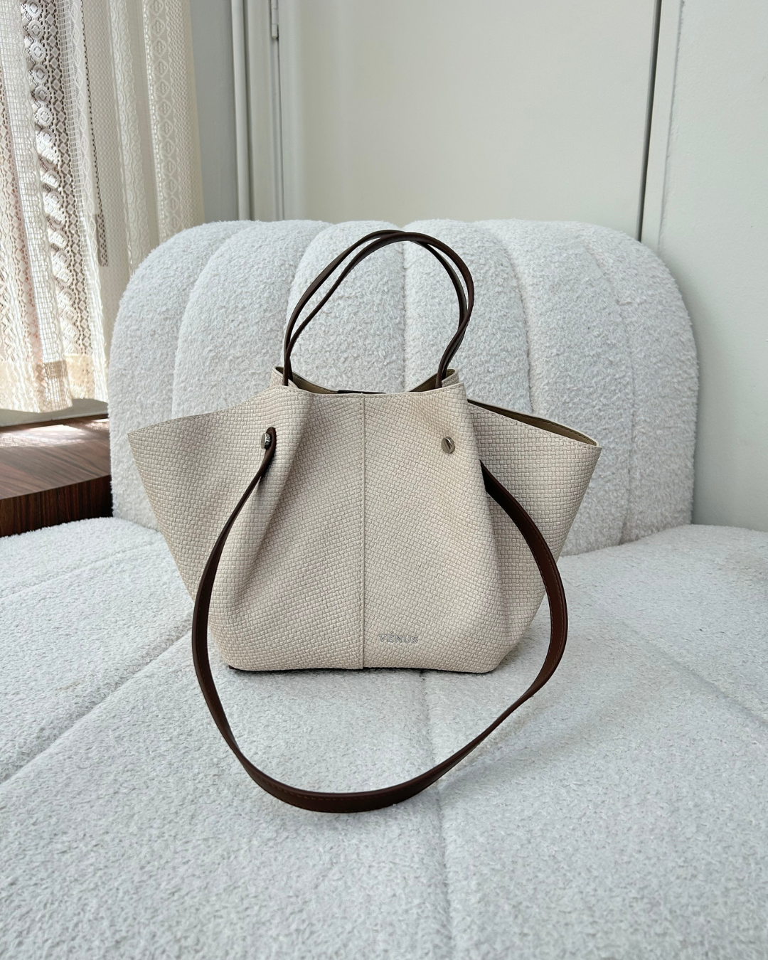 Marley Tote Bag - Beige