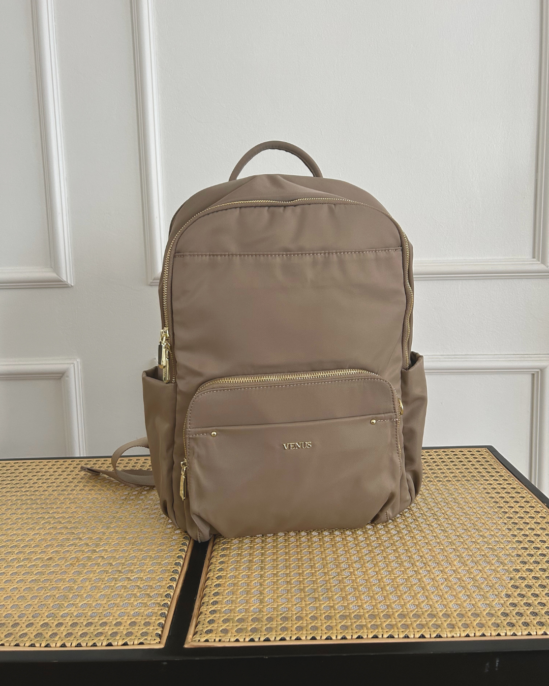 Nico Nylon Backpack - Sand