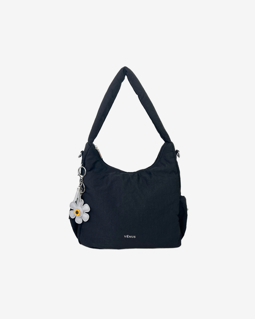 Poppy Shoulder Bag (Nylon) - Sand