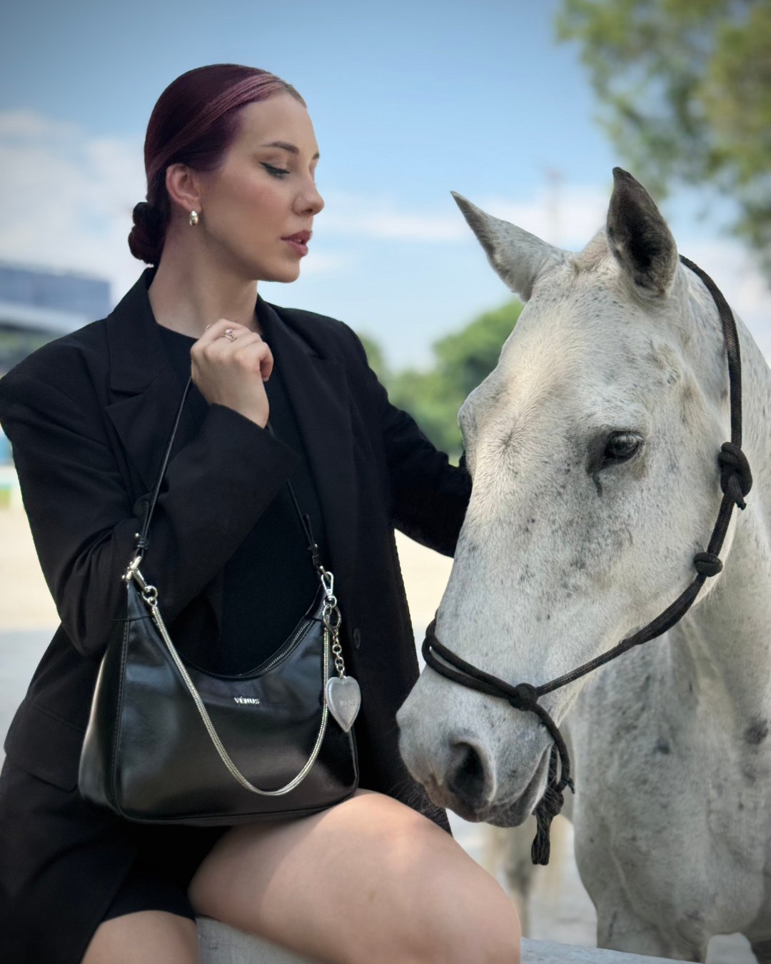 Rowyn Hobo Bag - Burgundy