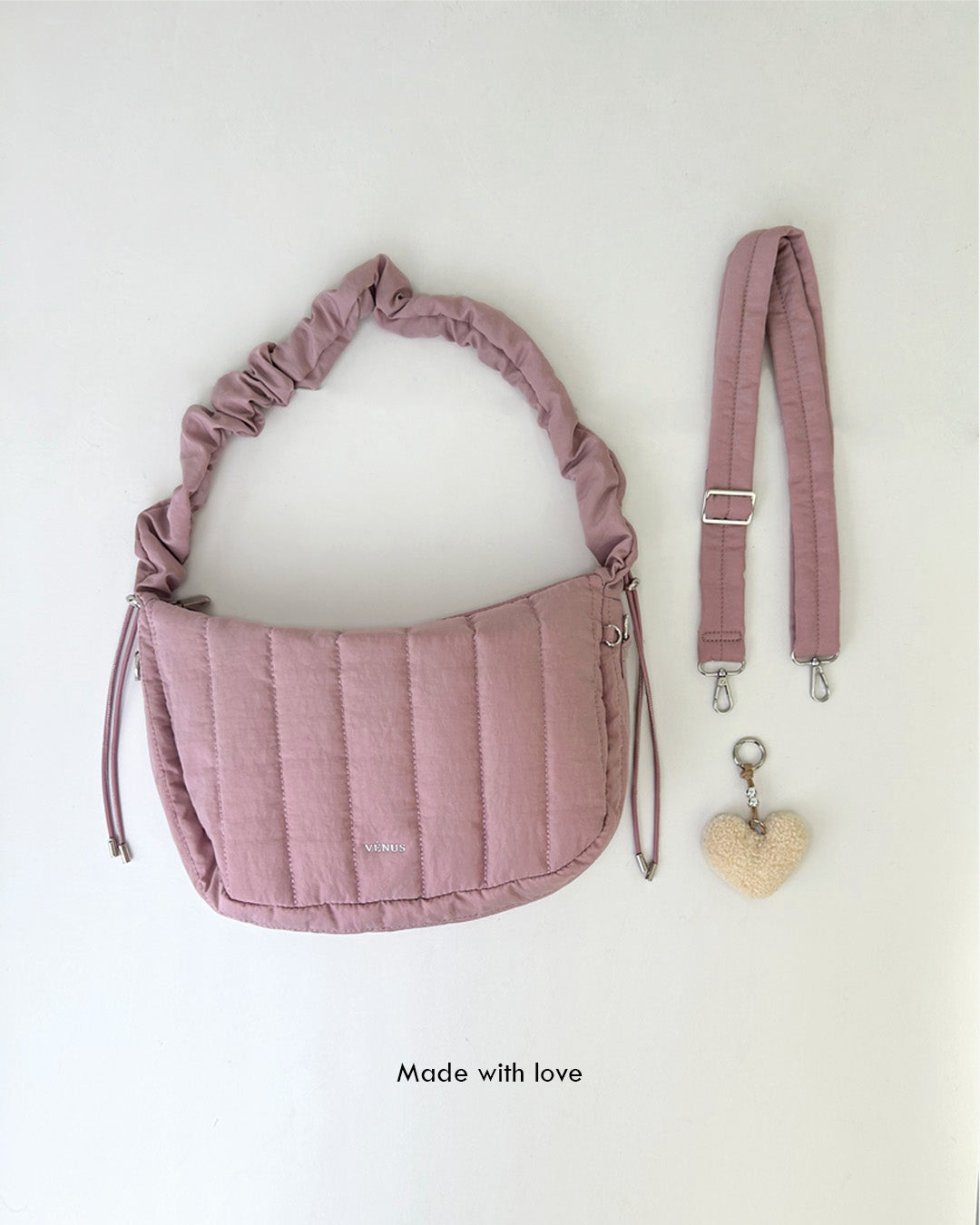 V'Puff Hobo Bag - Black