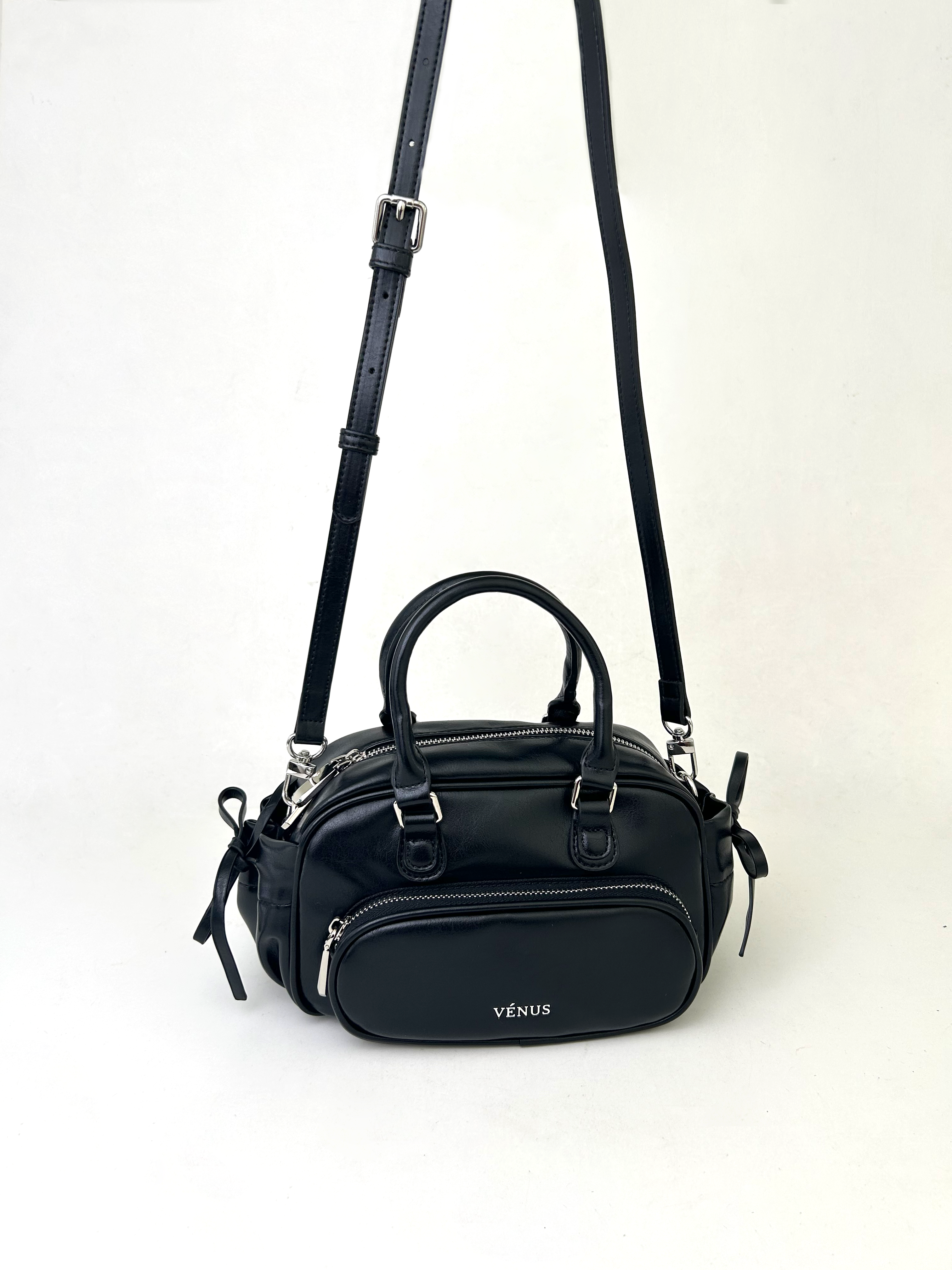 Aubree Boston Bag - Black