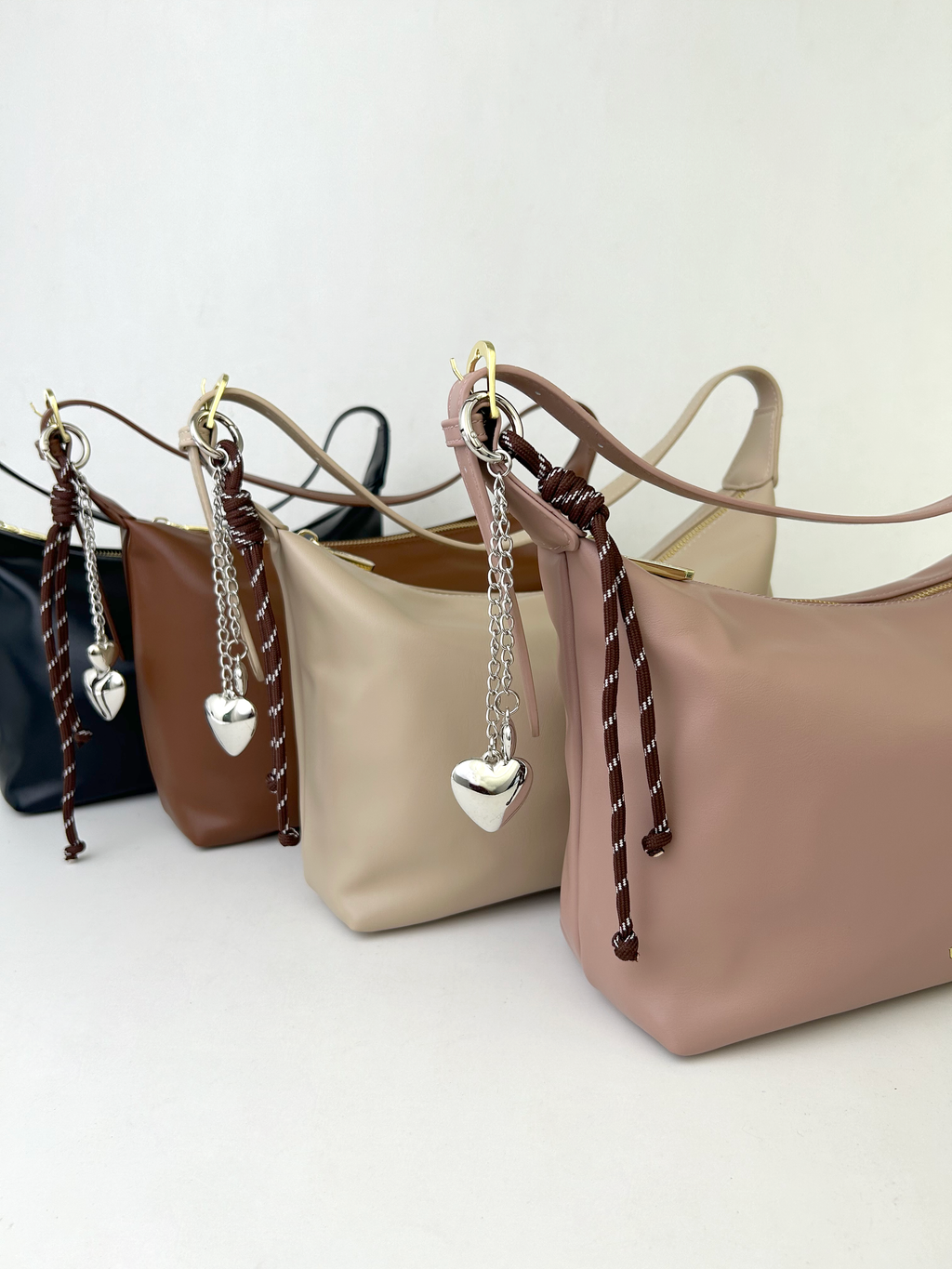 Hadley Hobo Bag - Blush Pink