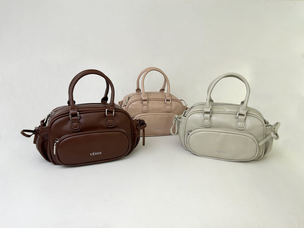 Aubree Boston Bag - Black