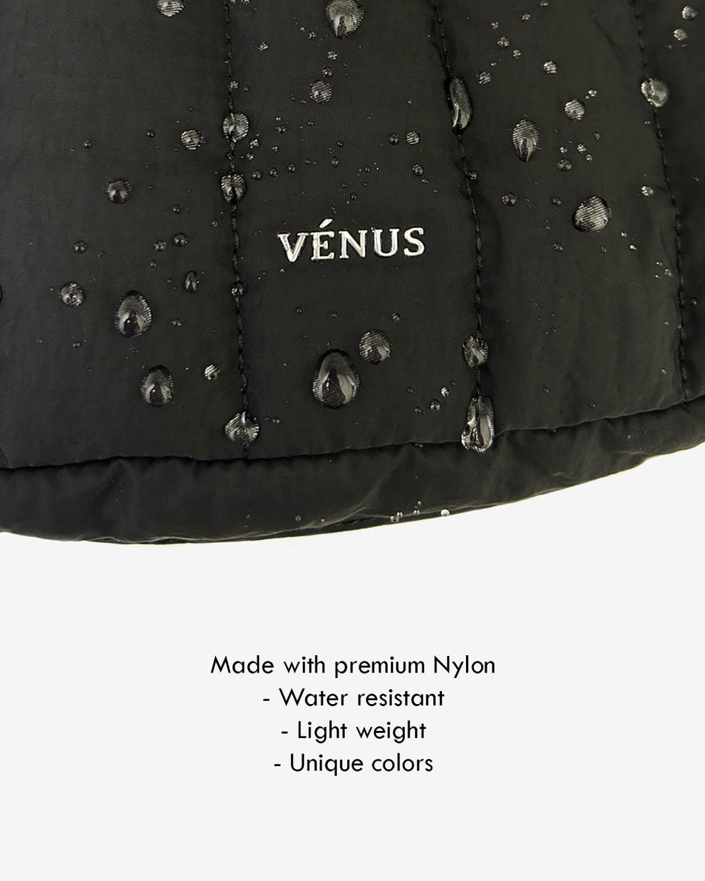 V'Puff Hobo Bag - Black
