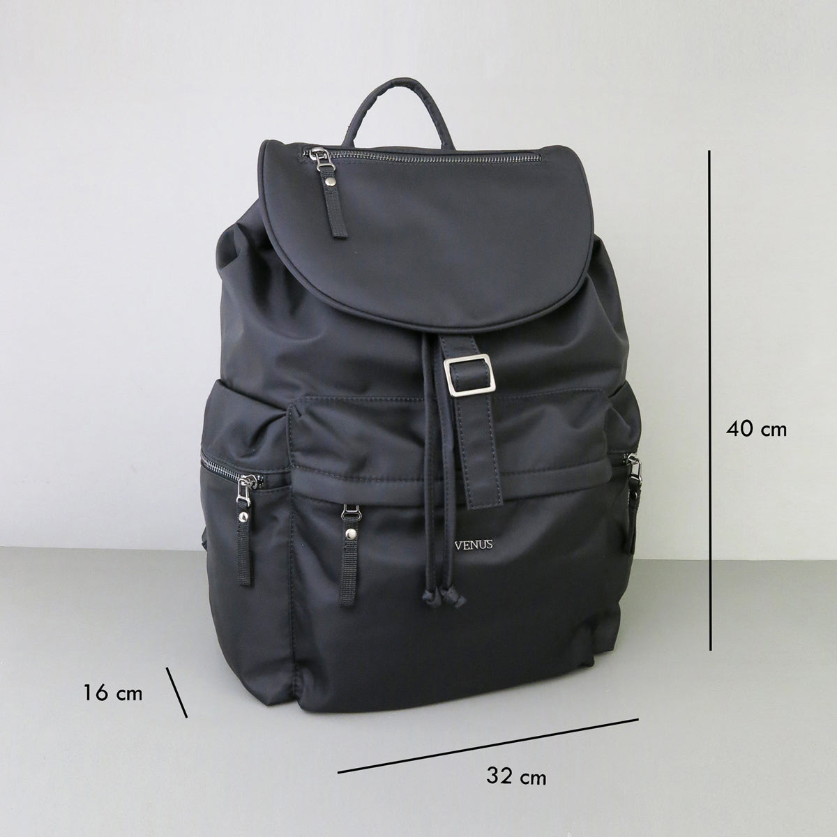 Sloanne Nylon Backpack - Stone