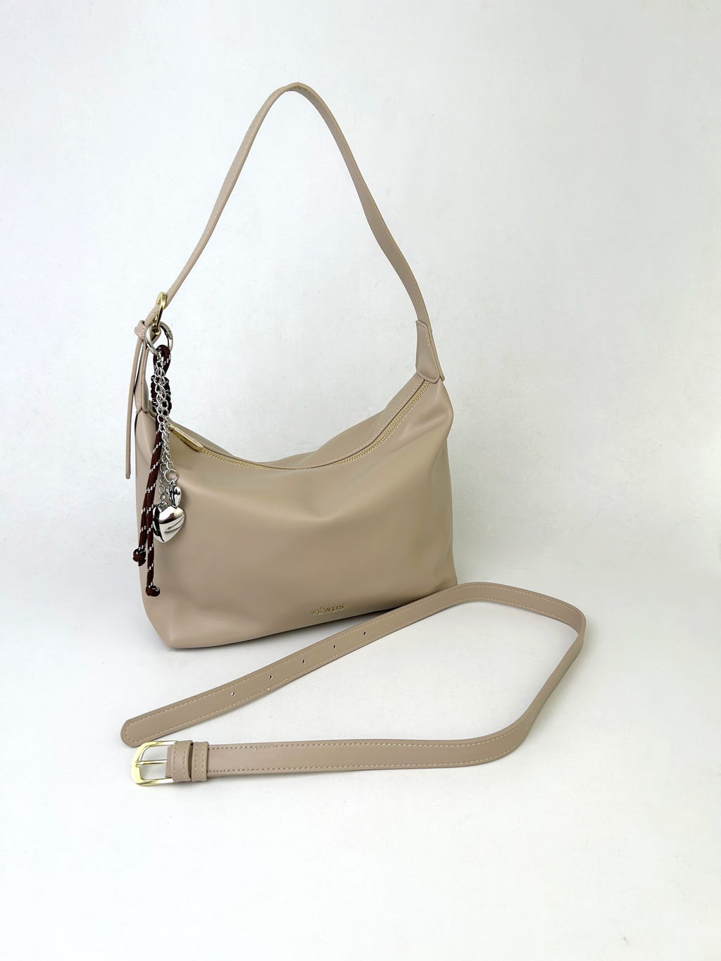 Hadley Hobo Bag - Blush Pink