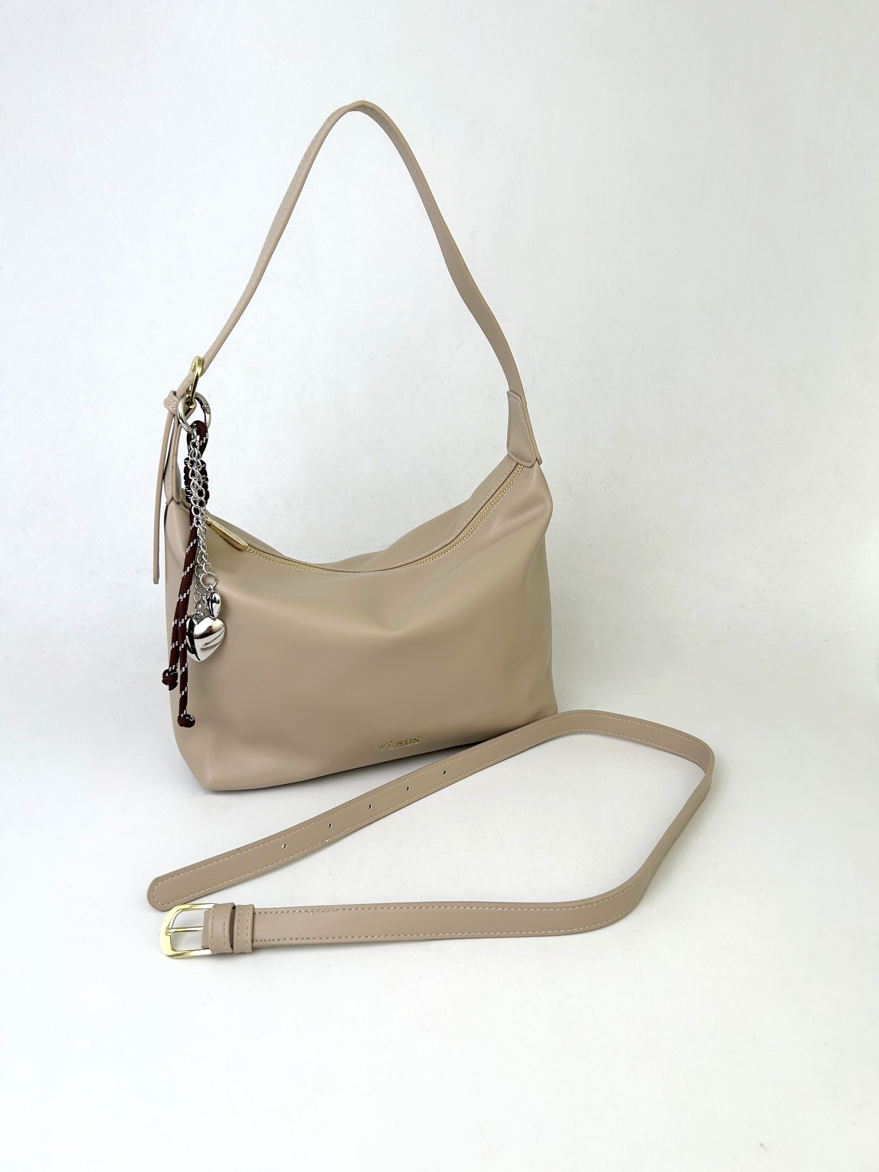 Hadley Hobo Bag - Beige