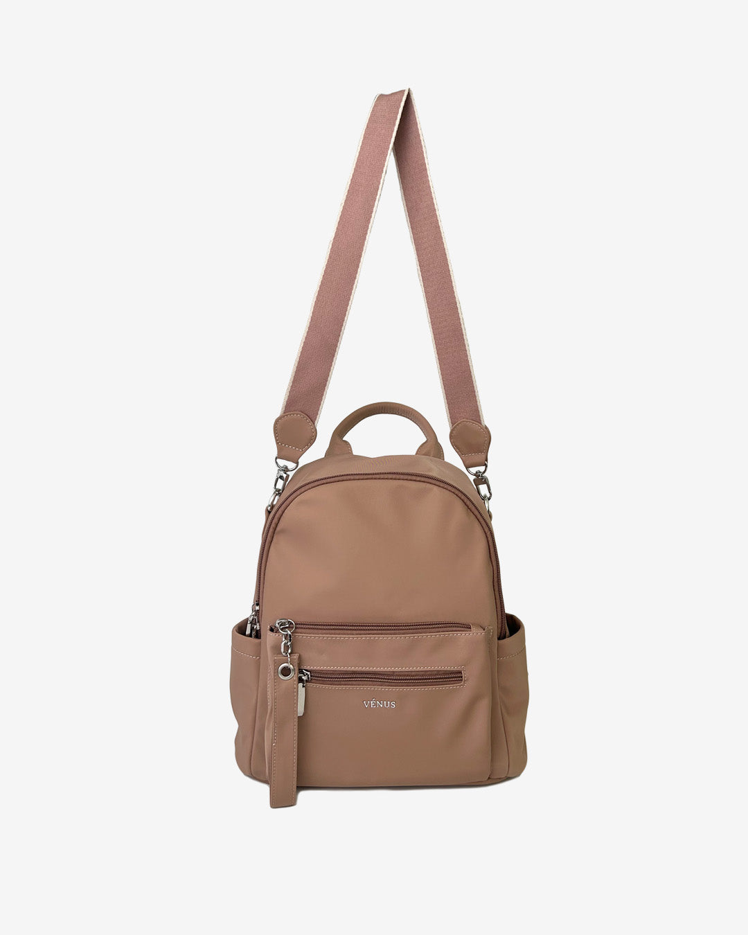 Lola Nylon Backpack - Black